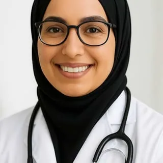 Foto profesional de Dra. Amina Al-Farouqi