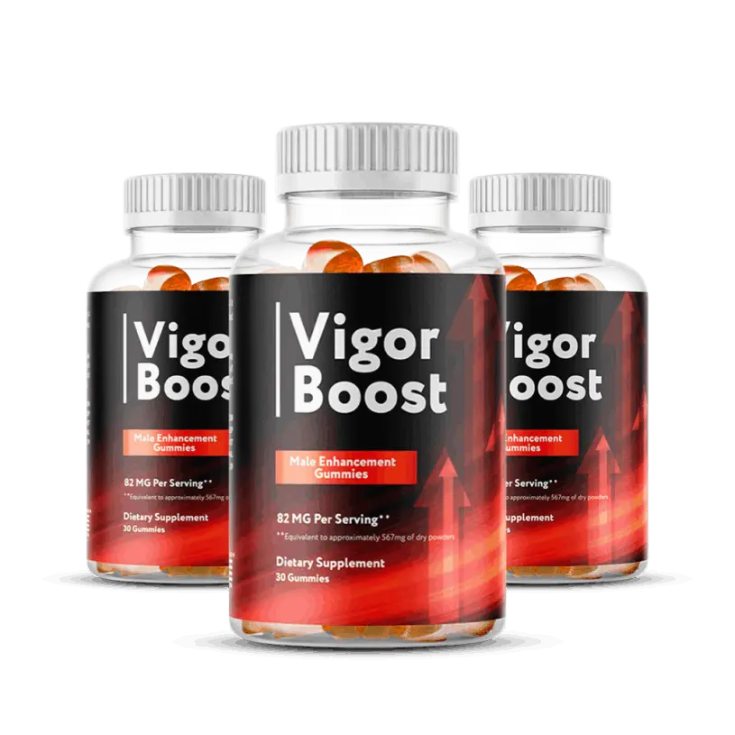 VigorBoost Gummies — gomitas naturales para vitalidad masculina